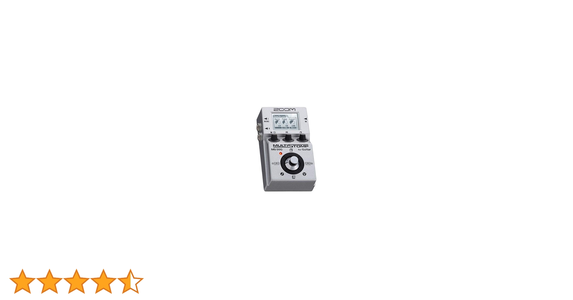 Amazon.co.jp: Zoom Ms-50G マルチストンプギターエフェクトペダル